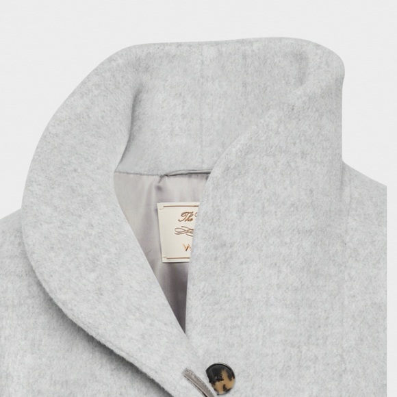 Wilfred cocoon wool coat (size xs) in heather grey - Picture 10 of 10